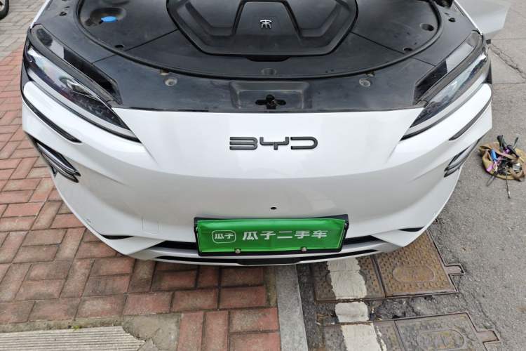 Used BYD Song PLUS New Energy 2024 Honor Edition EV 520km Premium Model Engine Bay