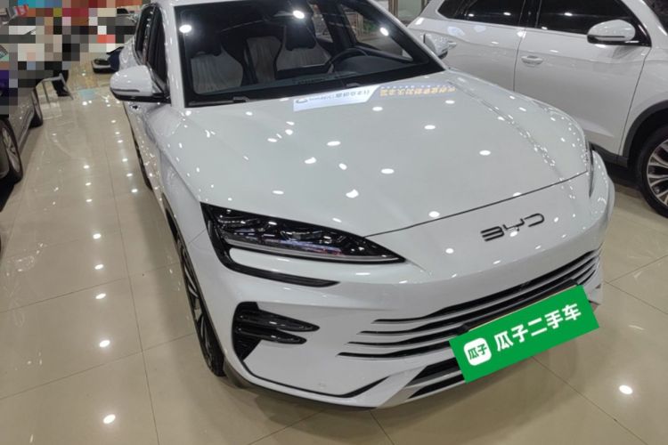 Used BYD Song PLUS New Energy 2024 HONOR Edition DM-i 150km Flagship PLUS Front Right 45 Deg