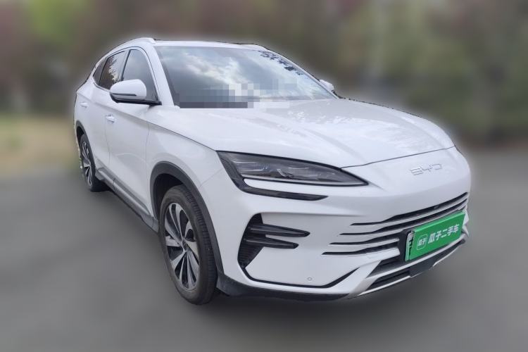 Used BYD Song PLUS New Energy 2024 HONOR Edition DM-i 110km Flagship Model Front Right 45 Deg