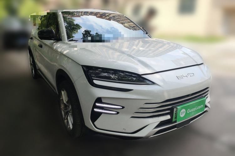 Used BYD Song PLUS New Energy 2024 HONOR Edition DM-i 110km Flagship Model Front Right 45 Deg