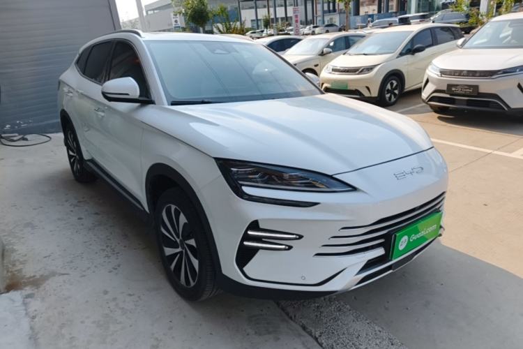 Used BYD Song PLUS New Energy 2024 HONOR Edition DM-i 150km Flagship PLUS Front Right 45 Deg