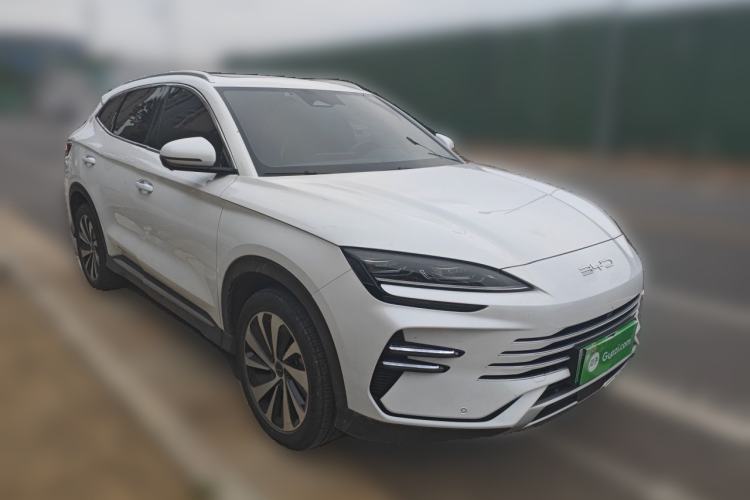 Used BYD Song PLUS New Energy 2024 HONOR Edition DM-i 150km Flagship PLUS Front Right 45 Deg