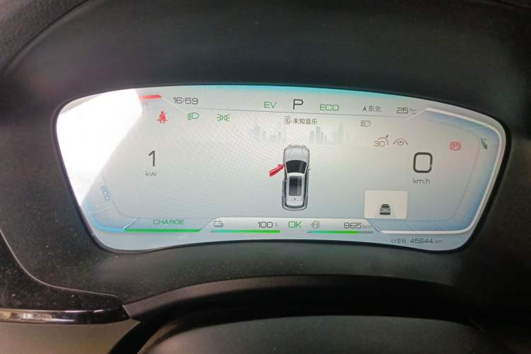 Used BYD Song PLUS New Energy 2024 HONOR Edition DM-i 110km Flagship PLUS Instrument Cluster