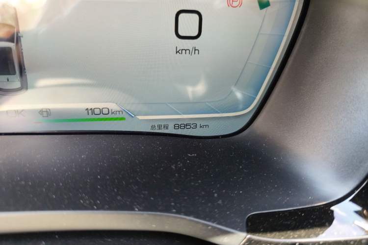 Used BYD Song PLUS New Energy 2024 HONOR Edition DM-i 110km Flagship Model Odometer Close Up