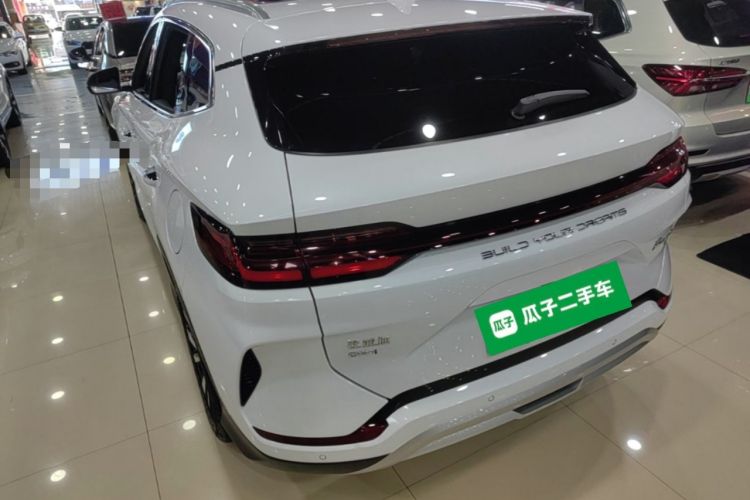 Used BYD Song PLUS New Energy 2024 HONOR Edition DM-i 150km Flagship PLUS Rear Left 45 Deg