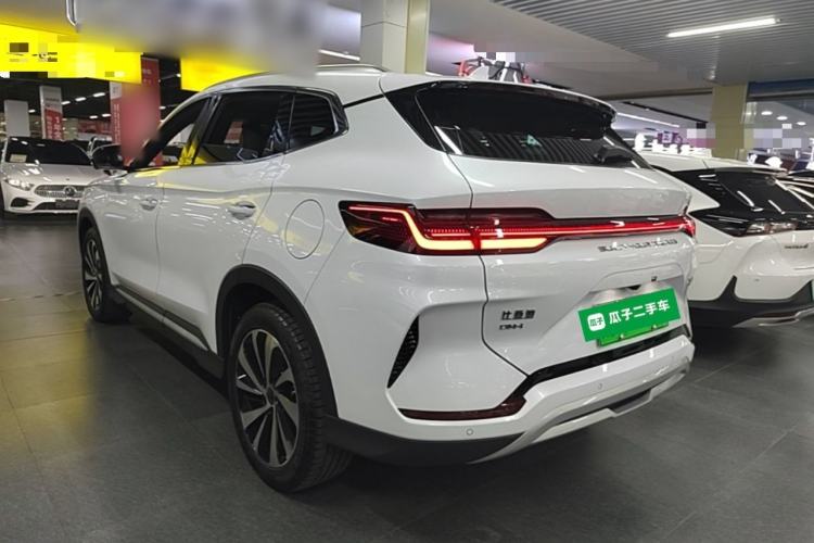 Used BYD Song PLUS New Energy 2024 HONOR Edition DM-i 110km Flagship PLUS Rear Left 45 Deg