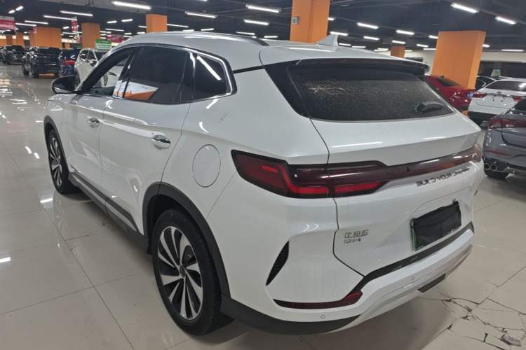 Used BYD Song PLUS New Energy 2024 HONOR Edition DM-i 110km Flagship PLUS Rear Left 45 Deg
