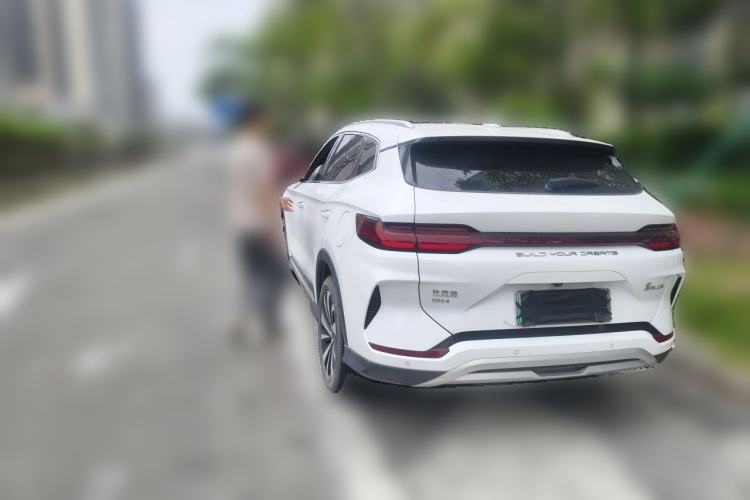 Used BYD Song PLUS New Energy 2024 HONOR Edition DM-i 150km Flagship PLUS Rear Left 45 Deg
