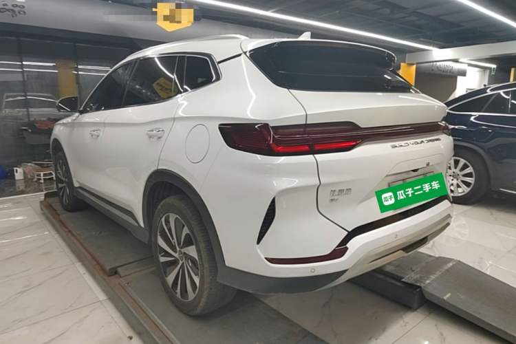 Used BYD Song PLUS New Energy 2024 Honor Edition EV 520km Luxury Model Rear Left 45 Deg