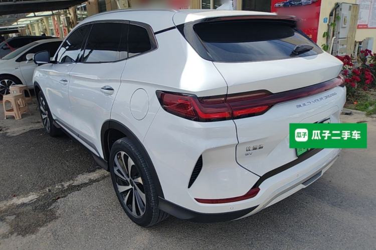 Used BYD Song PLUS New Energy 2024 Honor Edition EV 520km Premium Model Rear Left 45 Deg