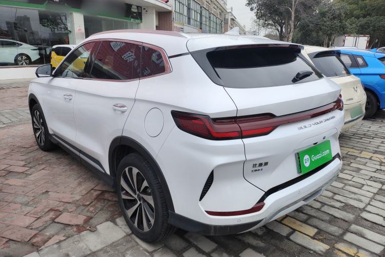 Used BYD Song PLUS New Energy 2024 HONOR Edition DM-i 110km Flagship PLUS Rear Left 45 Deg