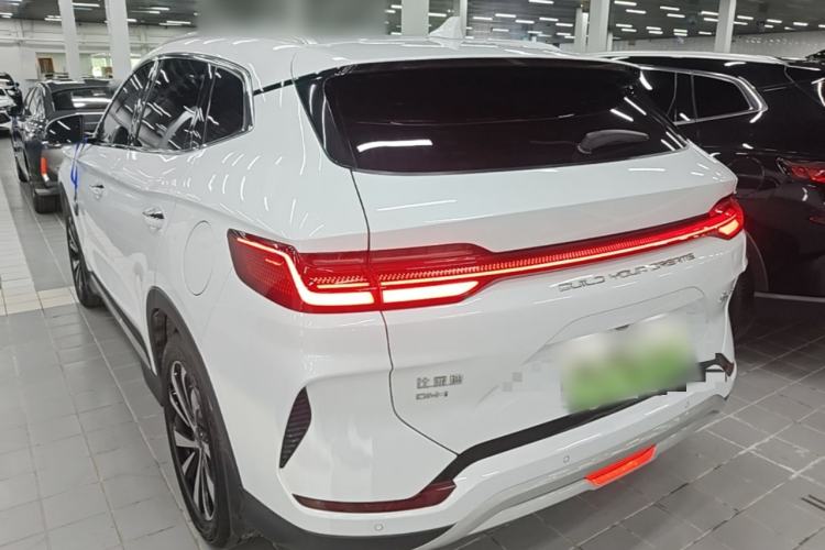 Used BYD Song PLUS New Energy 2024 HONOR Edition DM-i 110km Flagship PLUS Rear Left 45 Deg