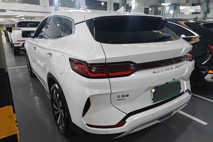 Used BYD Song PLUS New Energy 2024 HONOR Edition DM-i 110km Flagship Model Rear Left 45 Deg