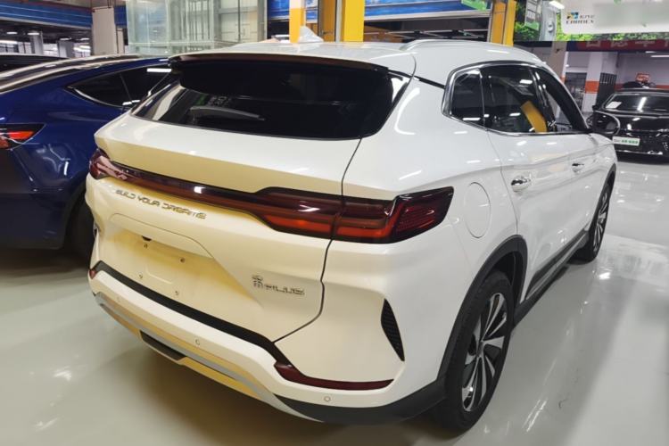 Used BYD Song PLUS New Energy 2024 Honor Edition EV 520km Luxury Model Rear Right 45 Deg
