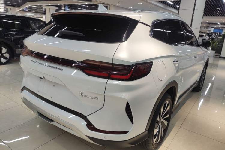 Used BYD Song PLUS New Energy 2024 Honor Edition EV 520km Luxury Model Rear Right 45 Deg