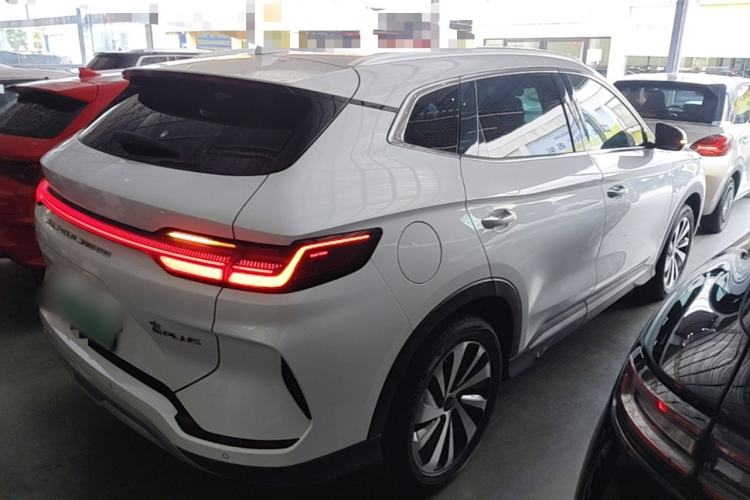Used BYD Song PLUS New Energy 2024 Honor Edition EV 520km Luxury Model Rear Right 45 Deg