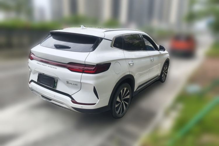 Used BYD Song PLUS New Energy 2024 HONOR Edition DM-i 150km Flagship PLUS Rear Right 45 Deg
