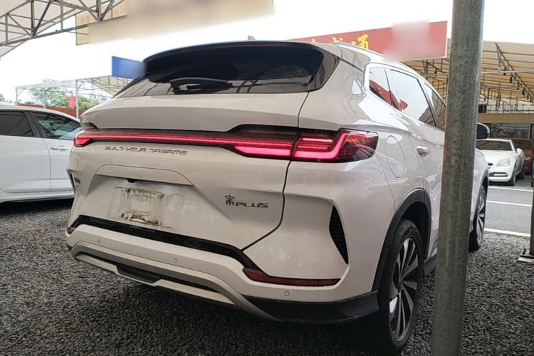 Used BYD Song PLUS New Energy 2024 Honor Edition EV 520km Luxury Model Rear Right 45 Deg