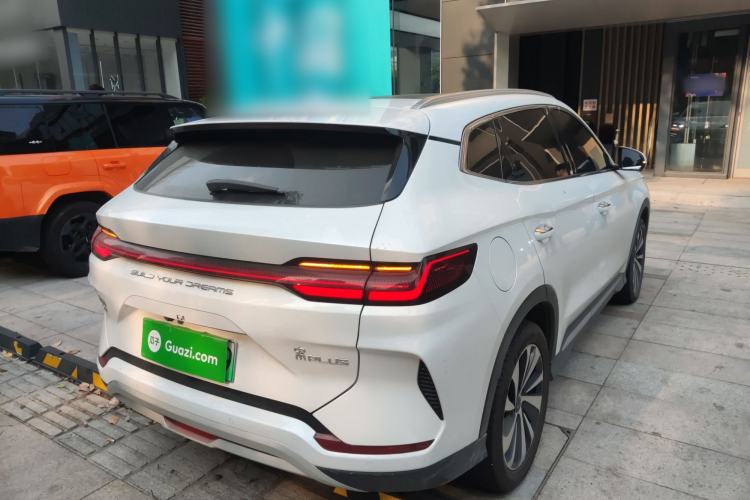 Used BYD Song PLUS New Energy 2024 HONOR Edition DM-i 150km Flagship PLUS Rear Right 45 Deg