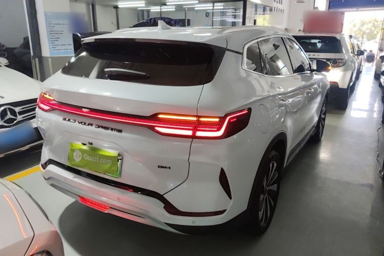 Used BYD Song PLUS New Energy 2024 HONOR Edition DM-i 110km Flagship Model Rear Right 45 Deg