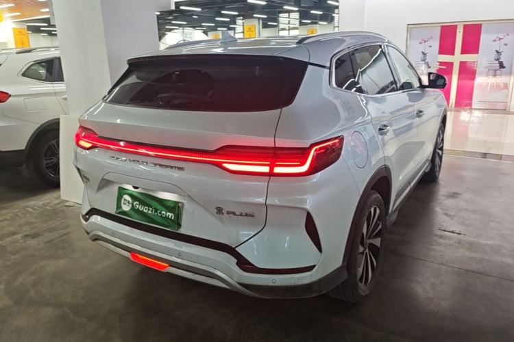 Used BYD Song PLUS New Energy 2024 Honor Edition EV 520km Premium Model Rear Right 45 Deg