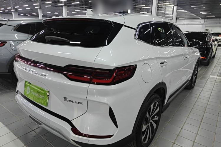 Used BYD Song PLUS New Energy 2024 HONOR Edition DM-i 110km Flagship PLUS Rear Right 45 Deg