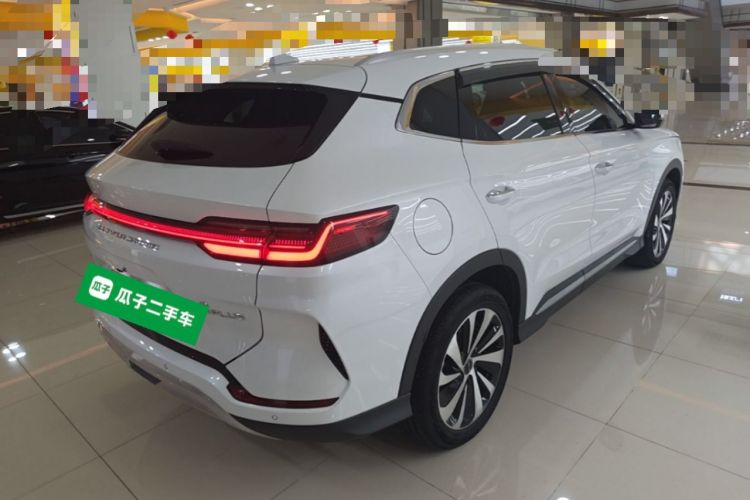 Used BYD Song PLUS New Energy 2024 HONOR Edition DM-i 71km Luxury Model Rear Right 45 Deg