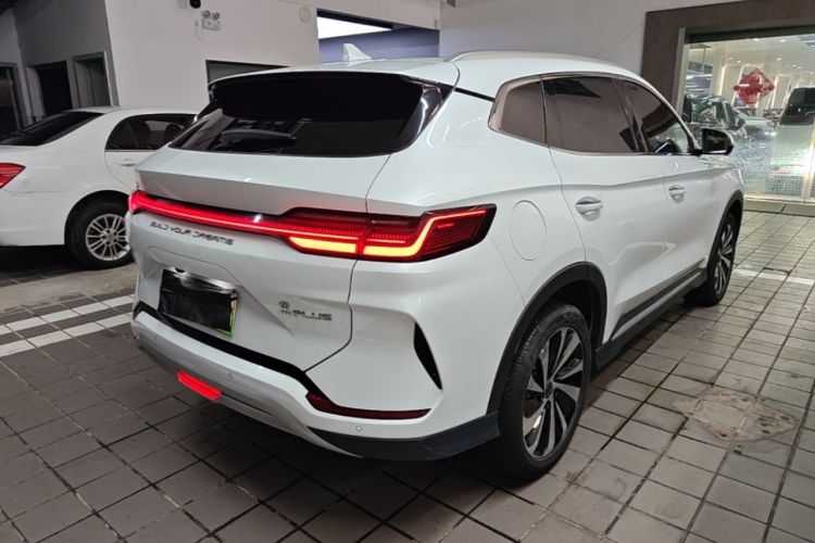 Used BYD Song PLUS New Energy 2024 Honor Edition EV 520km Premium Model Rear Right 45 Deg