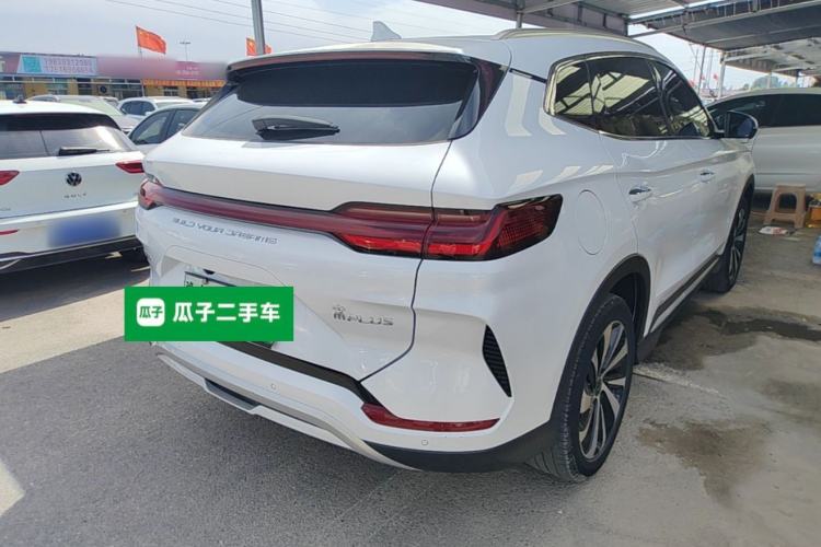 Used BYD Song PLUS New Energy 2024 Honor Edition EV 520km Premium Model Rear Right 45 Deg