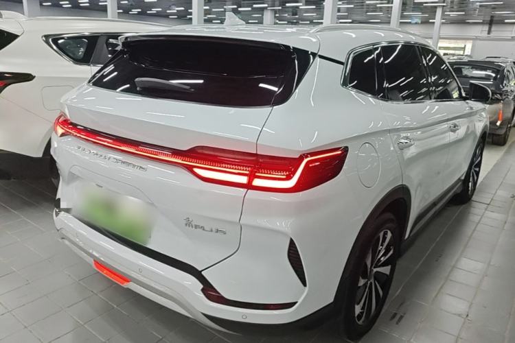 Used BYD Song PLUS New Energy 2024 HONOR Edition DM-i 110km Flagship PLUS Rear Right 45 Deg