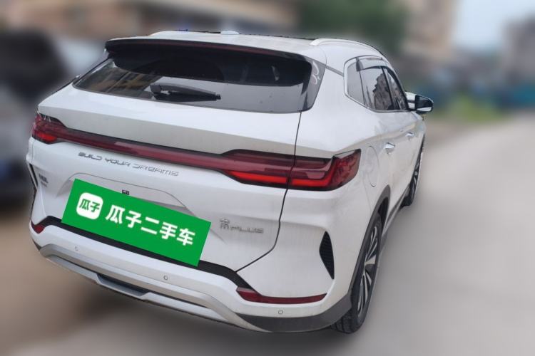 Used BYD Song PLUS New Energy 2024 HONOR Edition DM-i 71km Luxury Model Rear Right 45 Deg