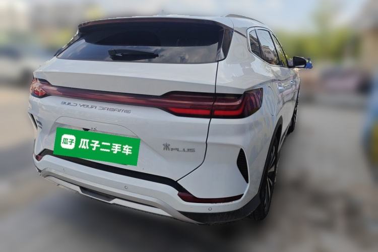 Used BYD Song PLUS New Energy 2024 HONOR Edition DM-i 110km Flagship PLUS Rear Right 45 Deg