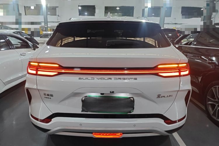 Used BYD Song PLUS New Energy 2024 HONOR Edition DM-i 110km Flagship Model Rear