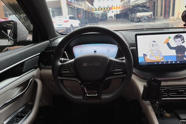 Used BYD Song PLUS New Energy 2024 HONOR Edition DM-i 110km Flagship Model Steering Wheel