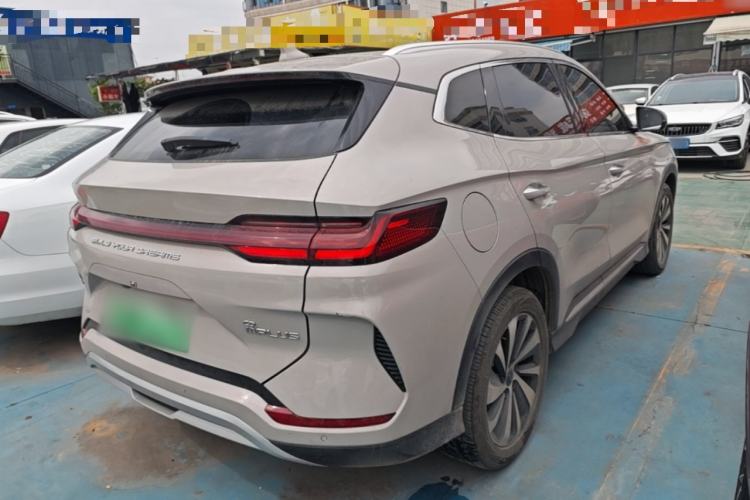 Used BYD Song PLUS New Energy 2024 HONOR Edition DM-i 110km Flagship Model Rear Right 45 Deg