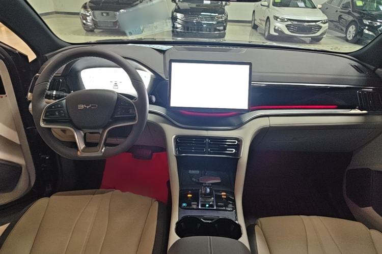 Used BYD Song PLUS New Energy 2025 DM-i 112KM Prestige Model Center Console