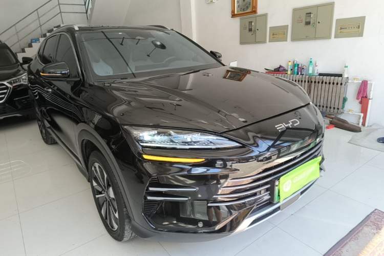 Used BYD Song PLUS New Energy 2025 DM-i Intelligent Driving 160KM Flagship Model Front Right 45 Deg