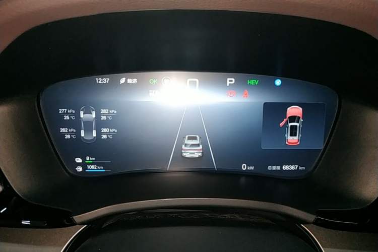Used BYD Song PLUS New Energy 2025 DM-i 112KM Prestige Model Instrument Cluster