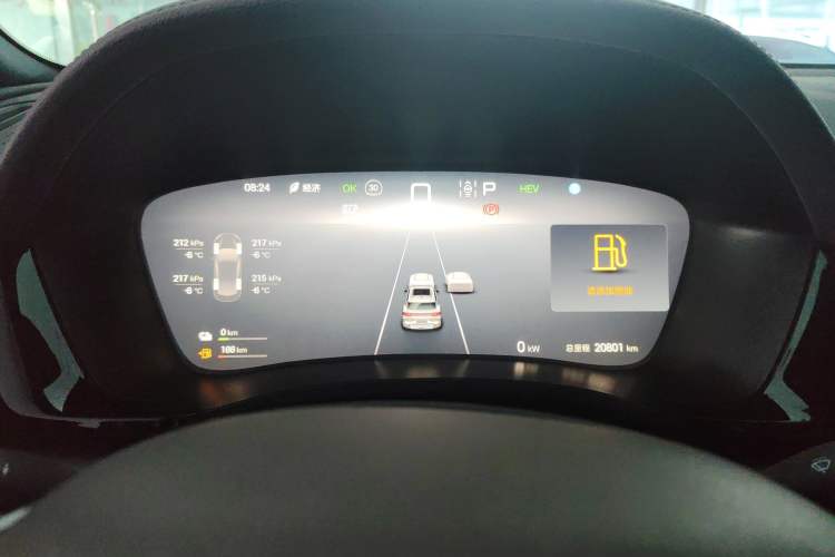 Used BYD Song PLUS New Energy 2025 DM-i 112KM Prestige Model Instrument Cluster