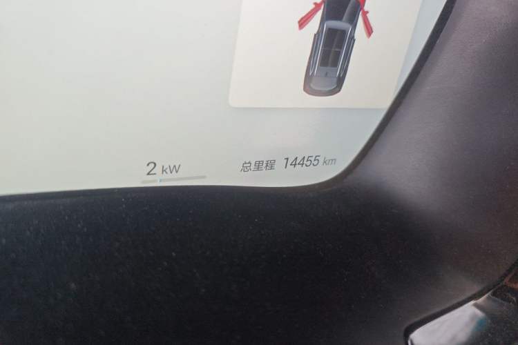Used BYD Song PLUS New Energy 2025 EV Intelligent Driving Version 520km Premium Model Odometer Close Up