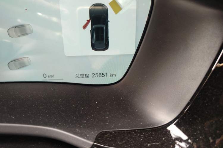 Used BYD Song PLUS New Energy 2025 DM-i Intelligent Driving 160KM Flagship Model Odometer Close Up