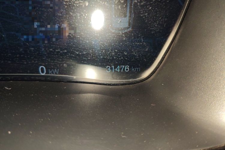 Used BYD Song PLUS New Energy 2025 DM-i 112KM Prestige Model Odometer Close Up