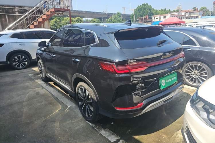 Used BYD Song PLUS New Energy 2025 EV Smart Drive Edition 605km Flagship Model Rear Left 45 Deg