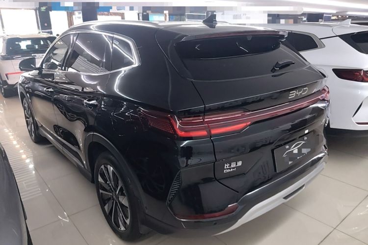 Used BYD Song PLUS New Energy 2025 DM-i Intelligent Driving 160KM Flagship Model Rear Left 45 Deg