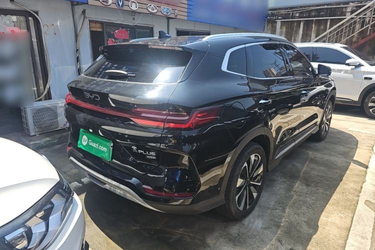 Used BYD Song PLUS New Energy 2025 EV Smart Drive Edition 605km Flagship Model Rear Right 45 Deg