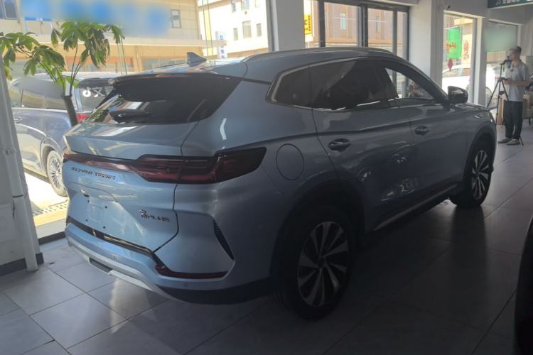 Used BYD Song PLUS New Energy 2025 EV Smart Drive Edition 605km Flagship Model Rear Right 45 Deg