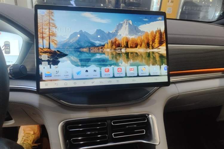 Used BYD Song PLUS New Energy 2025 DM-i Intelligent Driving 160KM Flagship Model Audio And AC Panel