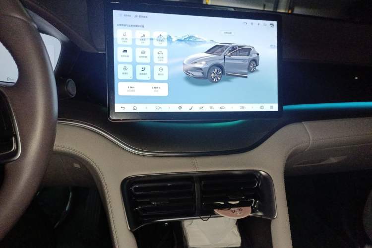 Used BYD Song PLUS New Energy 2025 EV 520km Premium Version Audio And AC Panel