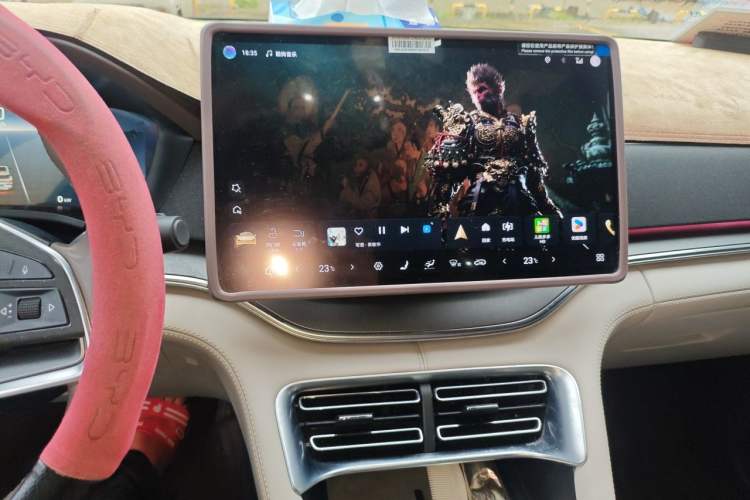 Used BYD Song PLUS New Energy 2025 EV with 605 km Range – Flagship Version Audio And AC Panel