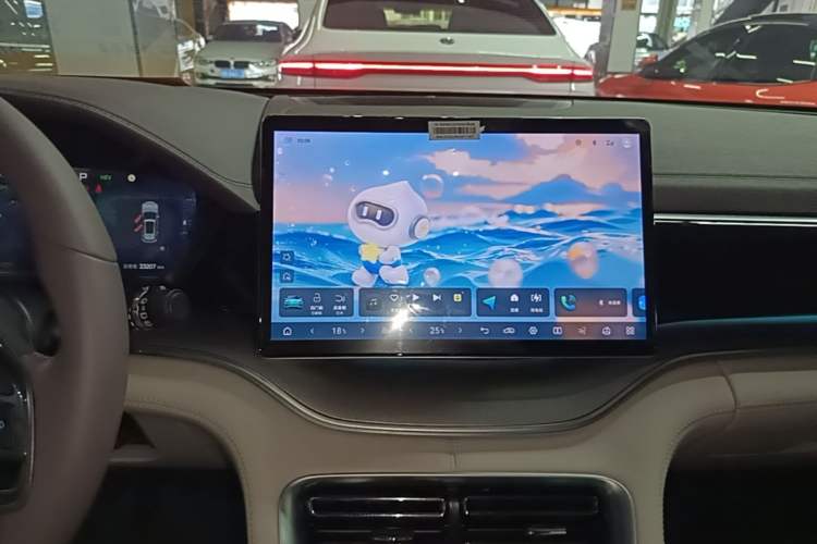 Used BYD Song PLUS New Energy 2025 DM-i 112KM Prestige Model Audio And AC Panel